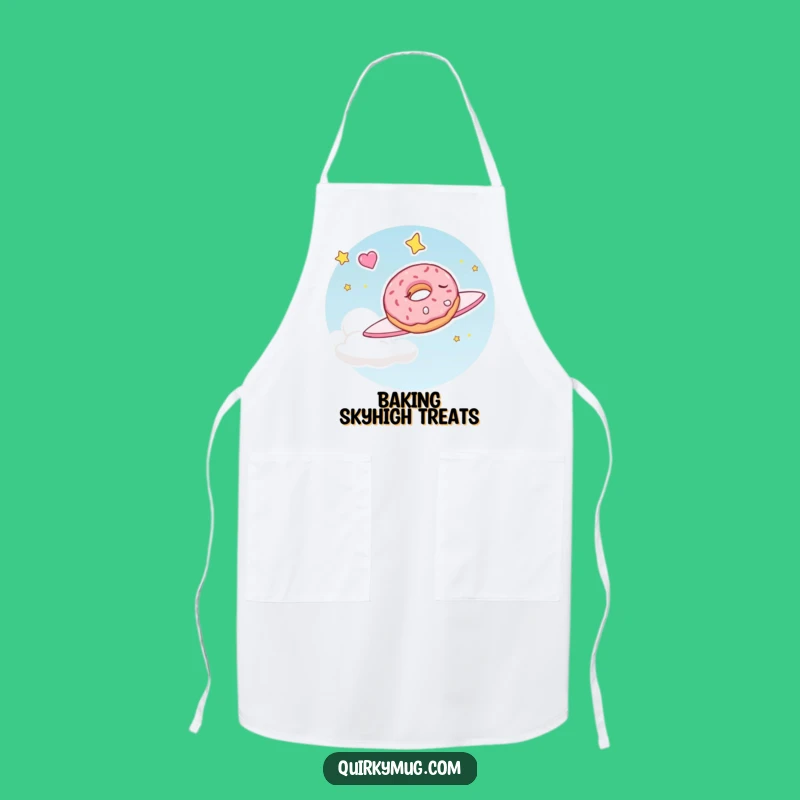 Funny Sleepy Doughnut Apron: Bake Sweet Dreams with this Hilarious Kitchen Gear!