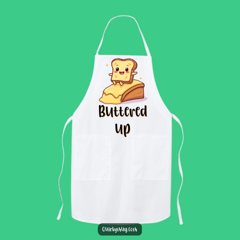 Funny Kawaii Toast Apron: A Hilarious Gift for Breakfast Chefs