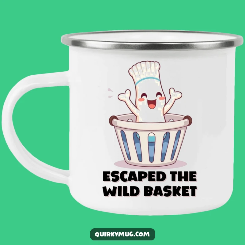 Funny Giggling Sock Camping Mug: Adventure Awaits with This Funny Gift Cup