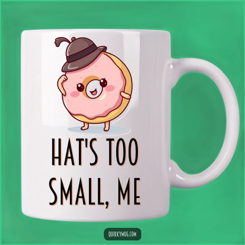 Funny Donut Hat Fail Mug - Hilarious Character Design & Perfect Gift