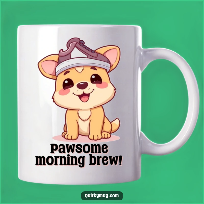 Funny Dog Shoe Hat Mug: Hilarious Canine Fashion Faux Pas Gift for Dog Lovers