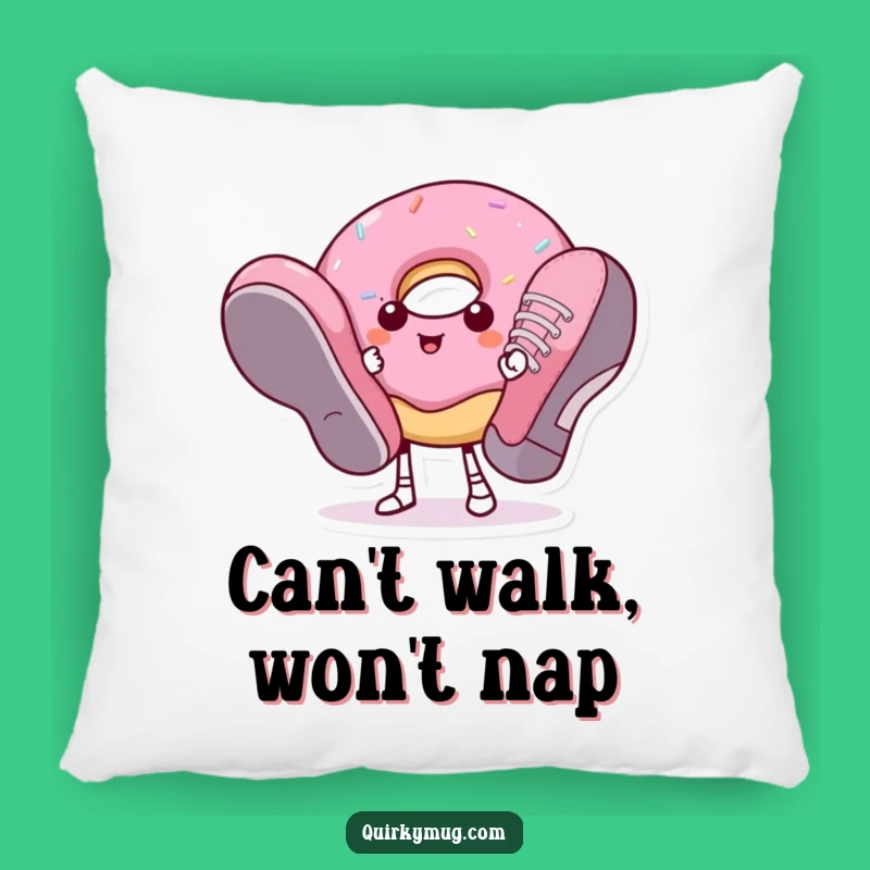 Funny Donut Giant Shoes Pillow - Comfy & Sweet Gift