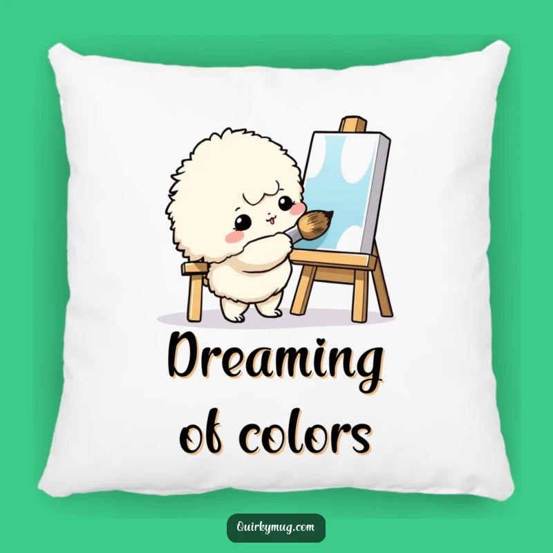 Funny Art Creature Pillow: Cozy Creativity, Excellent Funny Gift!