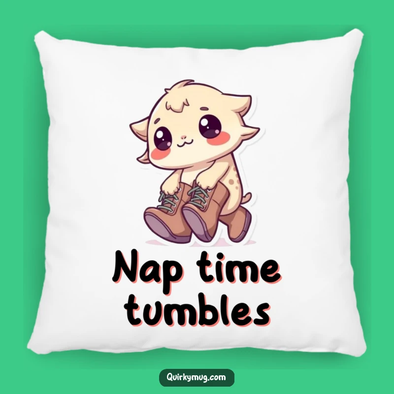 Funny Tripping Creature Pillow: Comfy and Quirky, an Excellent Funny Gift!