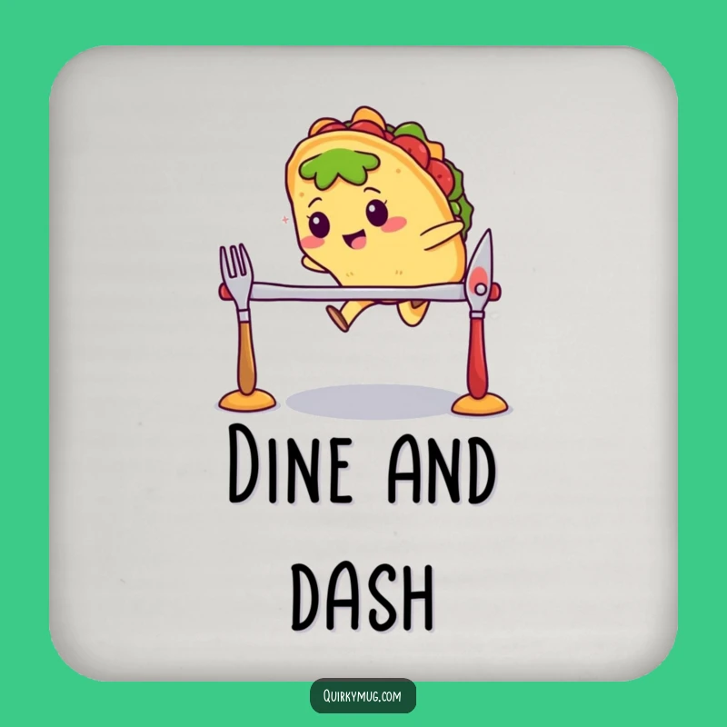 Funny Kawaii Taco Cutlery Jump Coaster - Protect Surfaces Athletically