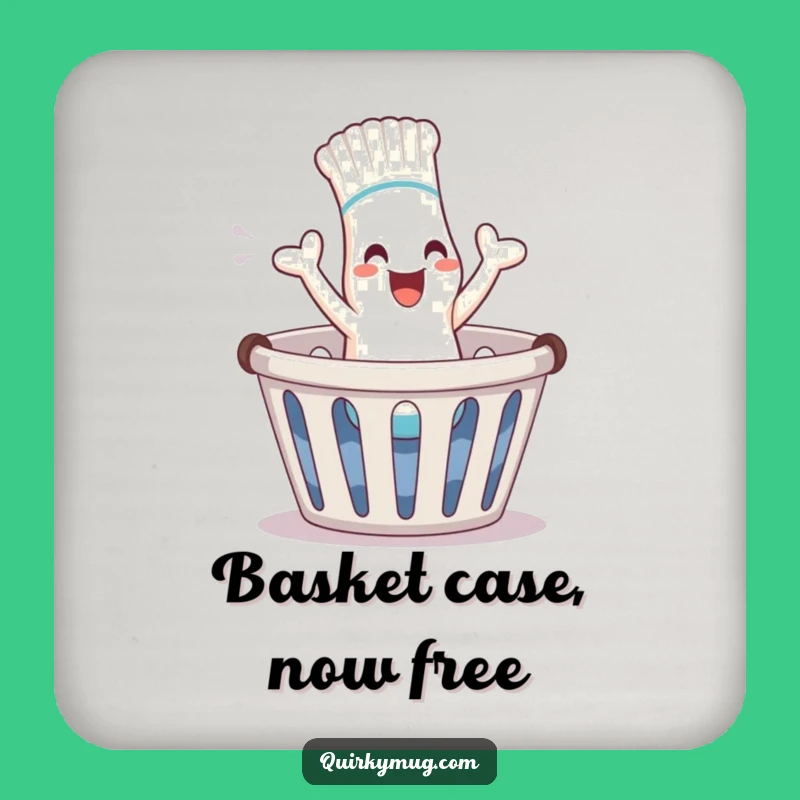 Funny Giggling Sock Coaster: Protect Surfaces with This Hilarious Funny Gift