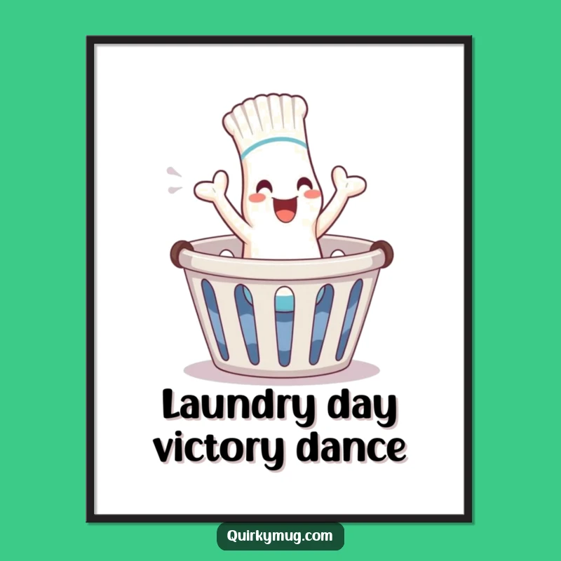 Funny Giggling Sock Poster: Make Your Walls Laugh with This Funny Gift Art