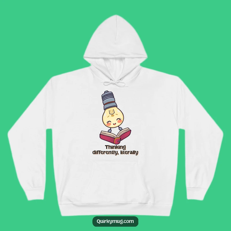 Funny Genius Hoodie: Upside Down Learning, Cozy Gift