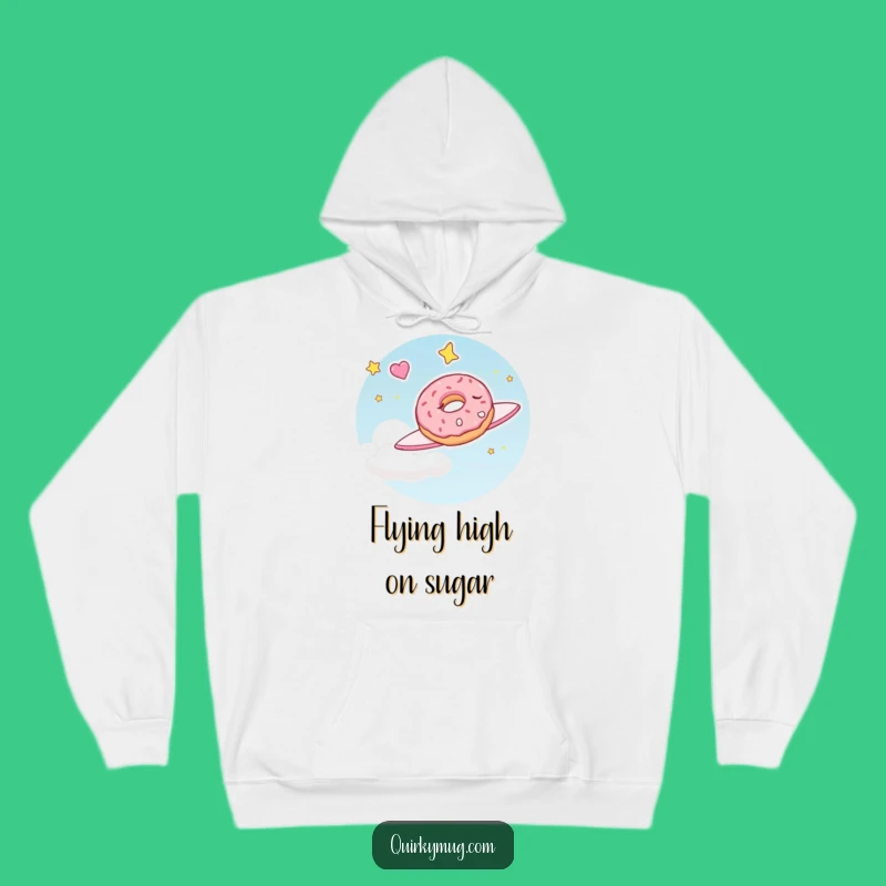 Funny Sleepy Doughnut Hoodie: Cozy Up in Sweet Dreams and Comfort