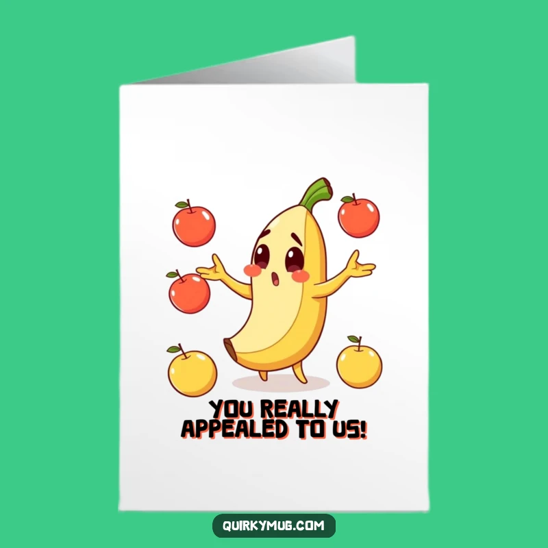 Free Printable Congratulations Card: Banana Slip - Funny Downloadable