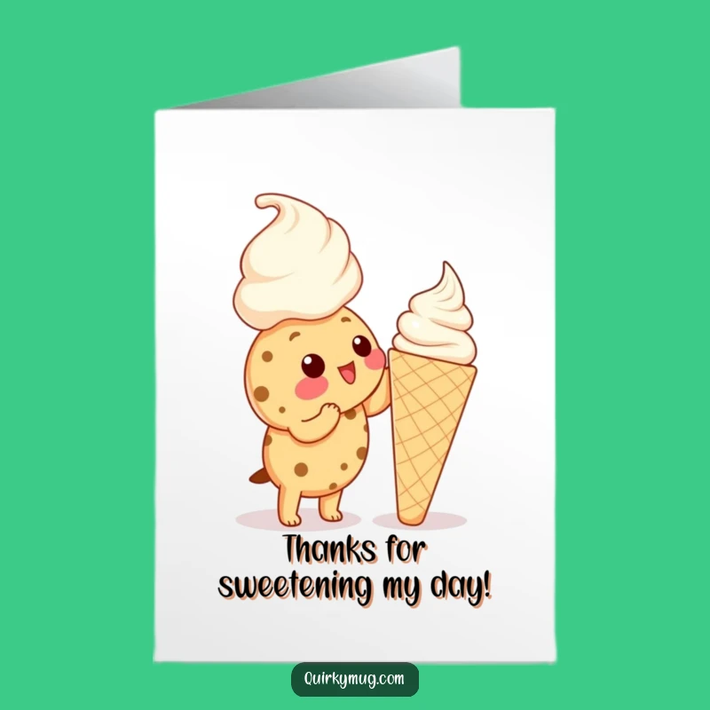Charming Free Printable Thank You Card: Cookie's Sweet Victory - Downloadable Gift!