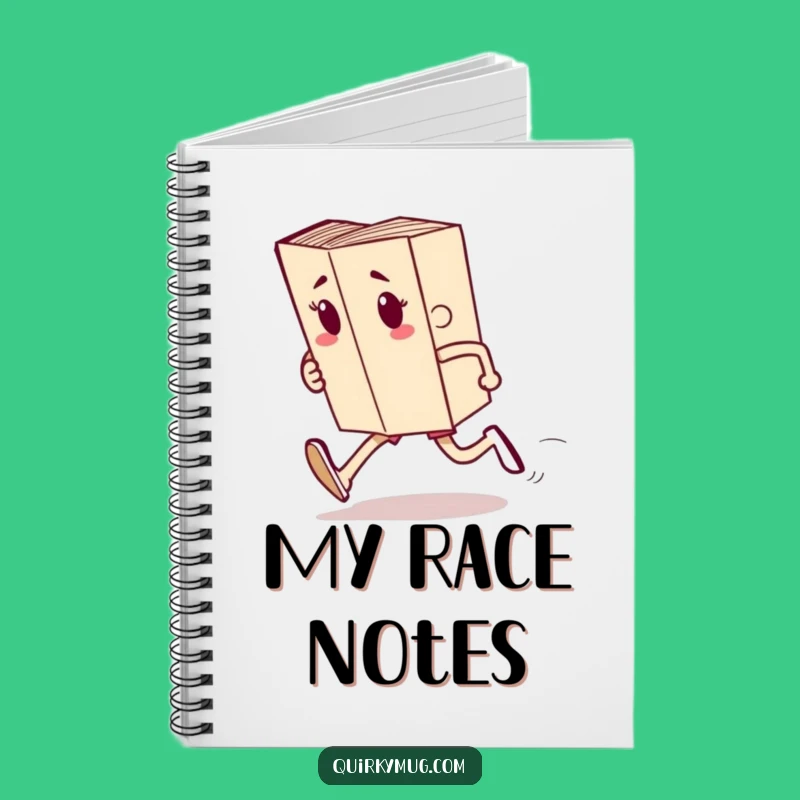 Funny Book Runner Notebook: Jot Down Stories with this Hilarious Journal!