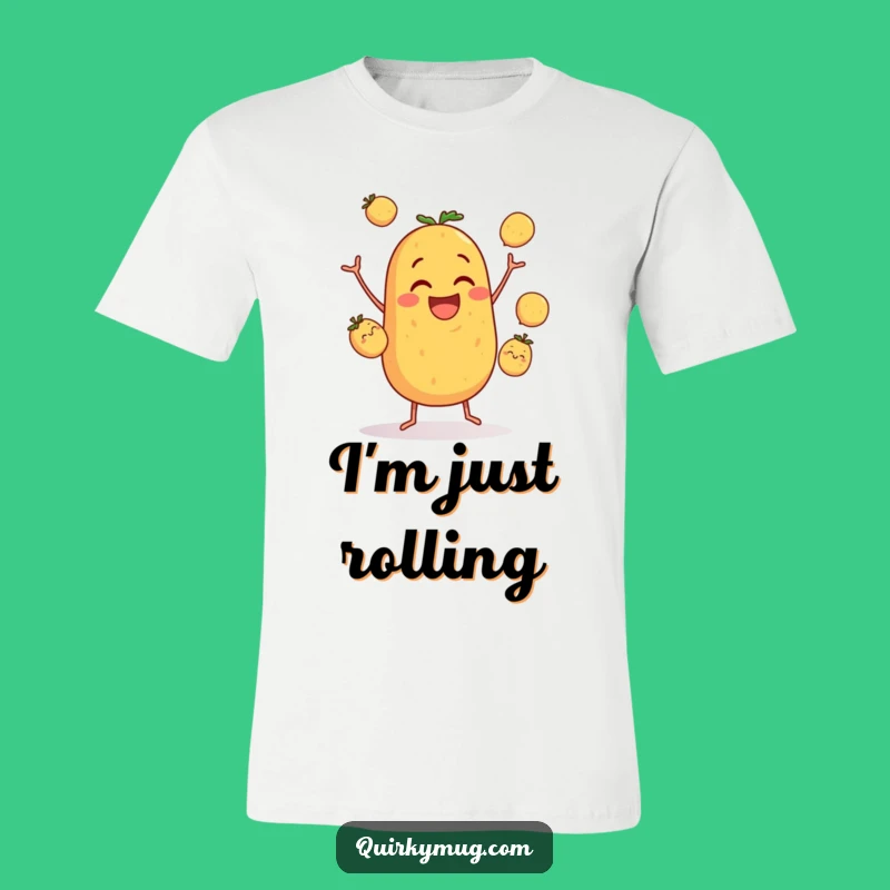 Funny Clumsy Potato T-Shirt: A Hilarious Tee for Spud Lovers and Jokers