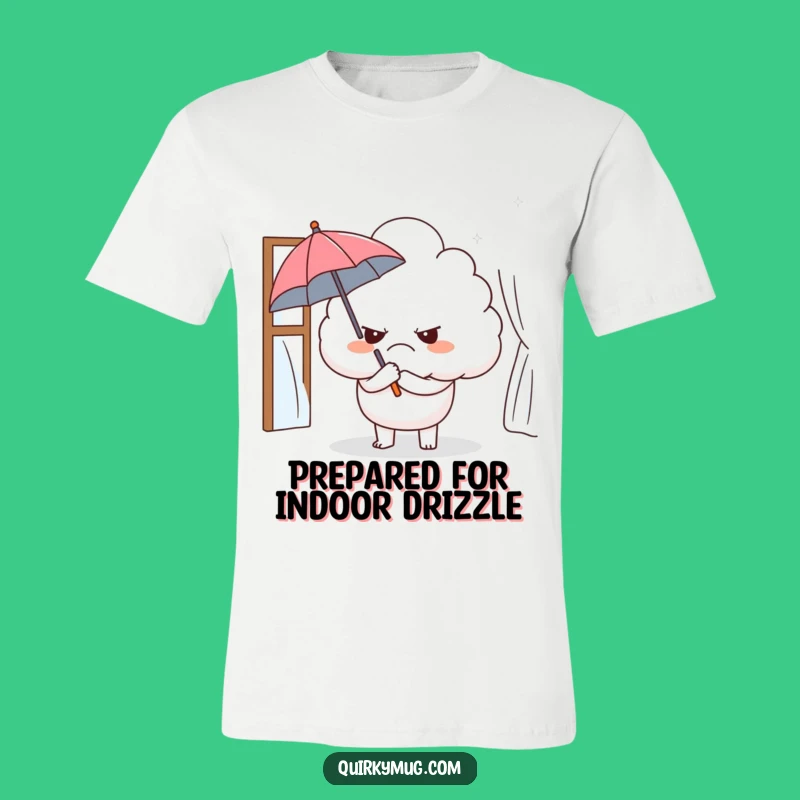 Funny Grumpy Cloud T-Shirt: Wear Your Ironic Mood with this Hilarious Tee